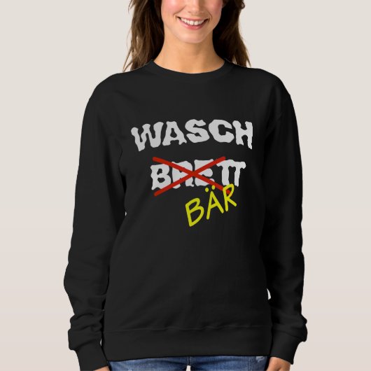 Sweatshirt Vêtements Wasch Brett Bar (Devant)