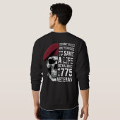 Sweatshirt Vétéran de la Fraternité des Médecins de Combat (Dos entier)