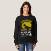 Sweatshirt Vétérinaire Pour Hommes Technicienne Zoo (Devant entier)