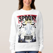 Sweatshirt Viber Éffrayant Halloween (Devant)