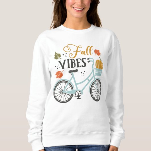 Sweatshirt Vibes Automatiques À Vélo (Devant)