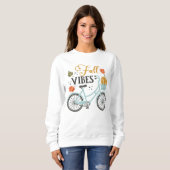 Sweatshirt Vibes Automatiques À Vélo (Devant entier)