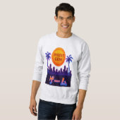 Sweatshirt Vibes d'arcade rétro - Insertion Pixel Pixel Art D (Devant entier)