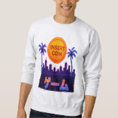 Sweatshirt Vibes d'arcade rétro - Insertion Pixel Pixel Art D (Devant)