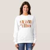 Sweatshirt Vibes d'automne (Devant entier)