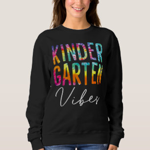Sweatshirt Vibes De Jardin D'Enfants Premier Jour Retour À L'