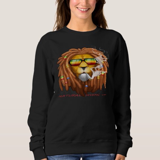 Sweatshirt Vibes de Reggae Mystique Naural (Devant)