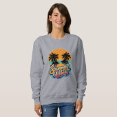 Sweatshirt Vibes d'été (Devant entier)