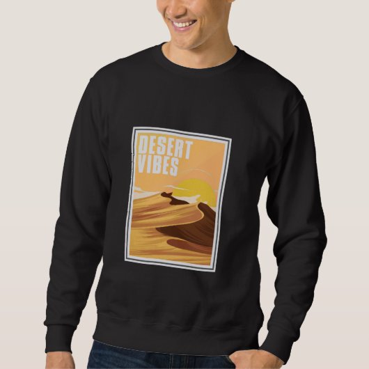 Sweatshirt Vibes du désert (Devant)