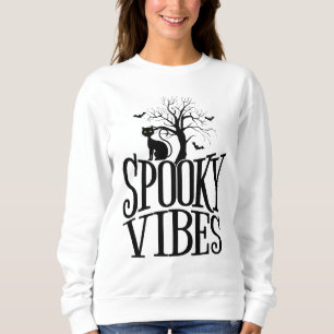 Sweatshirt Vibes Éffrayantes, femmes d'Halloween
