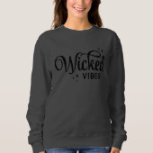 Sweatshirt Vibes Halloween (Devant)