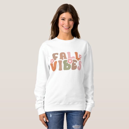 SWEATSHIRT VIBES SUPER AUTOMNE (Devant entier)