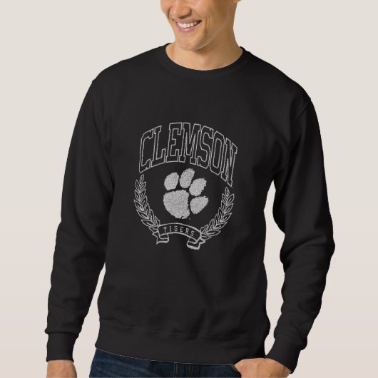 Sweatshirt Victoire de Clemson Tigers Vintage Orange (Devant)