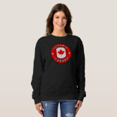 Sweatshirt Victoria Canada (Devant entier)