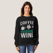 Sweatshirt Vidéographe du café Vidéographe actif (Devant entier)