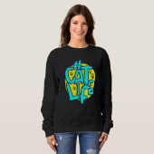 Sweatshirt Vie adorable de chats (Devant entier)