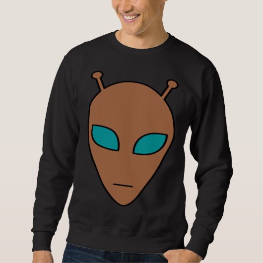 SWEATSHIRT VIE EXTRATERRESTRE (Devant)