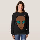 SWEATSHIRT VIE EXTRATERRESTRE (Devant entier)