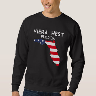 Sweatshirt Viera West Florida USA State America Travel Florid
