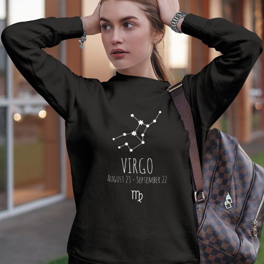 Sweatshirt Vierge | Constellation Zodiaque personnalisée