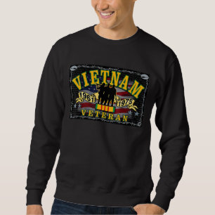 Sweatshirt Vietnam Vétérinaire Vintage