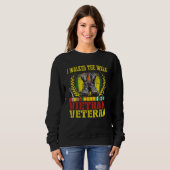 Sweatshirt Vietnam War  Vietnam Veteran Us Veterans Day (Devant entier)