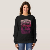 Sweatshirt Vigneron uniquement parce que multitâche à temps p (Devant entier)