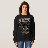Sweatshirt Viking Norse Mythology  Blood Runs Through My Vein (Devant entier)