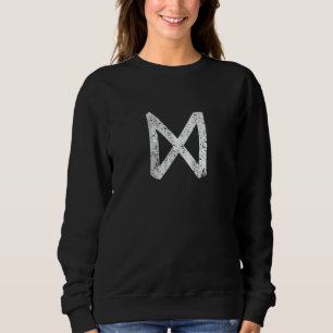 Sweatshirt Viking Rune Dagaz - Futhark Norse Mythologie Runiq