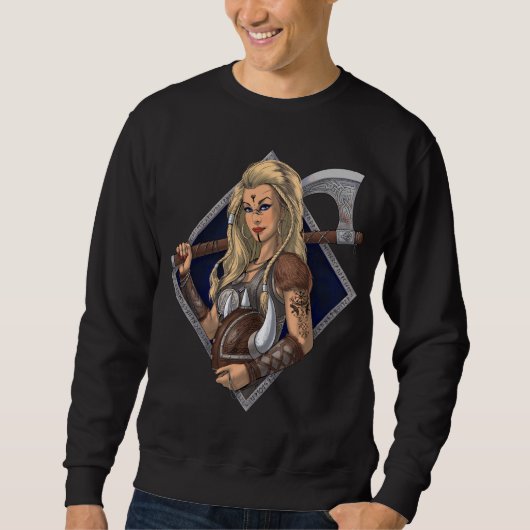 Sweatshirt Viking Warrior (Devant)