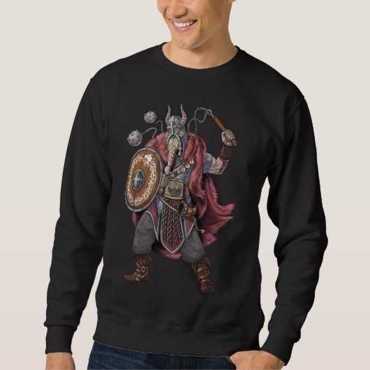 Sweatshirt Viking Warrior (Devant)