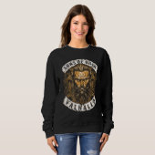 Sweatshirt VIKINGS S'ÉLEVÈNT-FILS D'ODIN- Valhalla Vikings No (Devant entier)