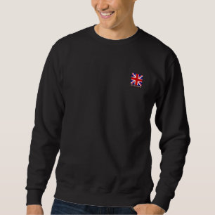 Sweatshirt Ville de Londres - drapeau d'Union Jack