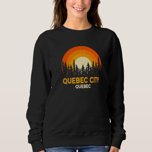 Sweatshirt Ville de Québec 6 (Devant)