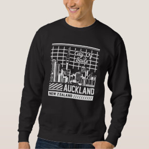 Sweatshirt Ville des voiles Auckland Nouvelle-Zélande Ville c