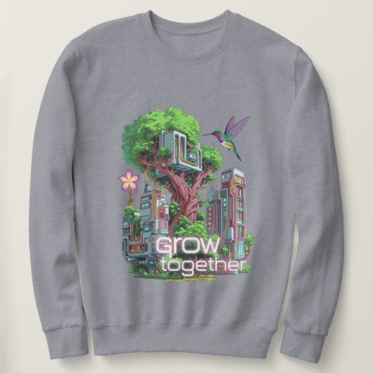 Sweatshirt Ville symbiotique (Design devant)