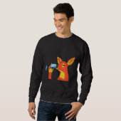 Sweatshirt Vin cerf (Devant entier)
