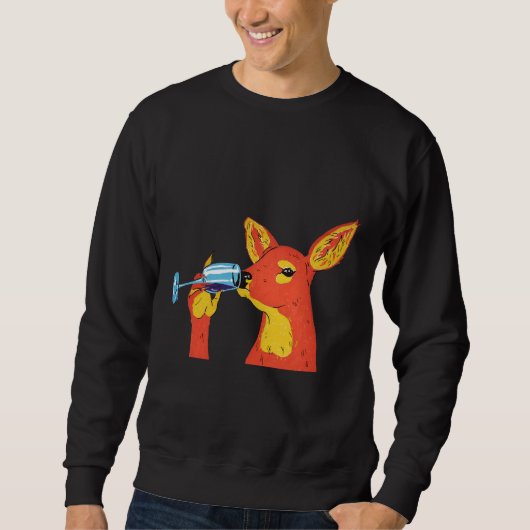 Sweatshirt Vin cerf (Devant)