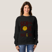 Sweatshirt Vin Et Or (Devant entier)