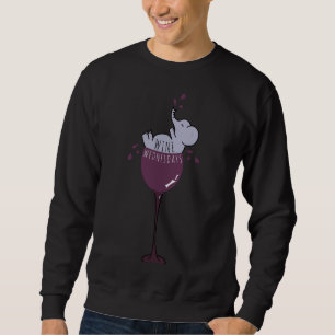 Sweatshirt Vin mercredi Elephant