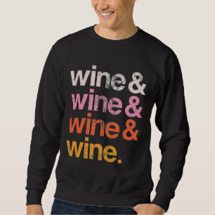Sweatshirt Vin Rose À L'Aspect Porté Parfait Pour Les Ventila