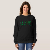 Sweatshirt Vin Vin Pour Femmes Vin OCLOIRE (Devant entier)