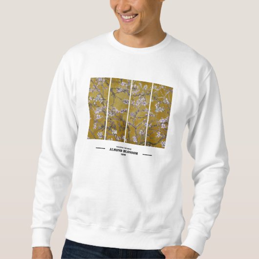 Sweatshirt Vincent Van Gogh Floraison d'amandier (Devant)