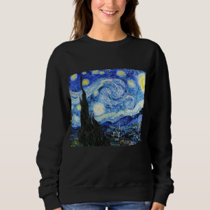Sweatshirt Vincent Van Gogh, La Nuit étoilée peinture