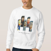 Sweatshirt Vincent Van Gogh portrait and qoute  (Devant)