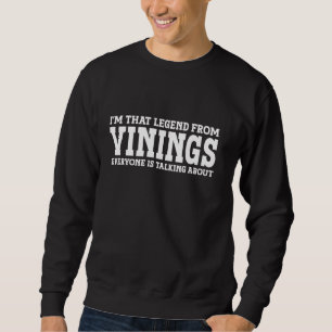 Sweatshirt Vinings Hometown GA Georgia Home Roots Funny City