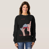 Sweatshirt Vins Davids Boire Rapidement (Devant entier)