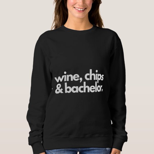 Sweatshirt Vins et amp Amp Amp Bachelor Fitting Scoop (Devant)