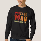Sweatshirt Vintage 1988 34e anniversaire (Devant)