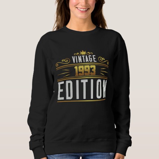 Sweatshirt Vintage 1993 Edition (Devant)